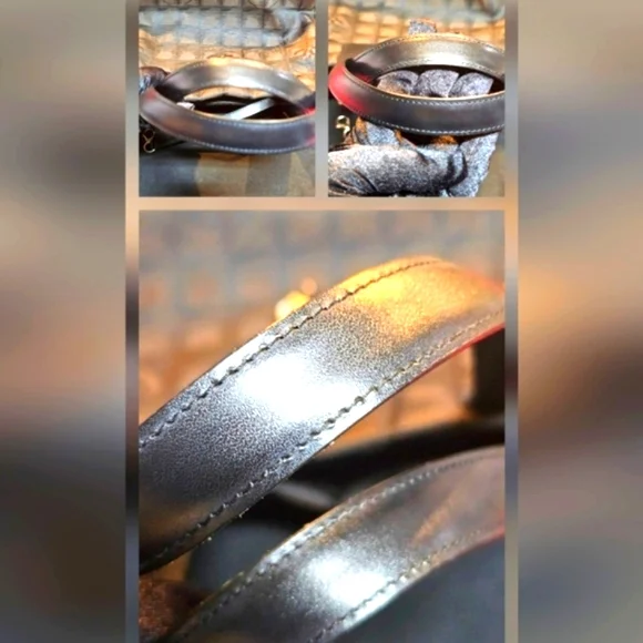 CHANEL BROWN NEW TRAVEL LINE NYLON TOTE BAG - Picture 6 of 9